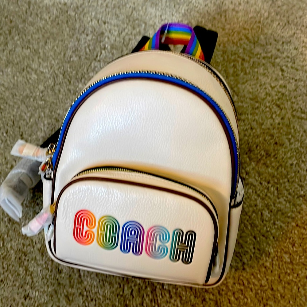 Coach mini backpack